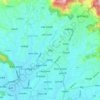 Tokha topographic map, elevation, terrain