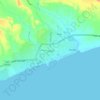 Shihr topographic map, elevation, terrain