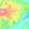 Regency Square topographic map, elevation, terrain