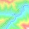 Pu topographic map, elevation, terrain