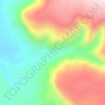 Serdo topographic map, elevation, terrain
