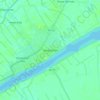 Tembilahan topographic map, elevation, terrain