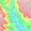 Los Laneros topographic map, elevation, terrain