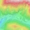 Paganini topographic map, elevation, terrain
