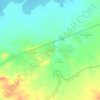 Shale topographic map, elevation, terrain