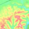 Red Hill topographic map, elevation, terrain