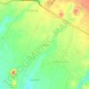 Undaan topographic map, elevation, terrain