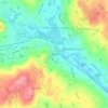 Fisherville topographic map, elevation, terrain