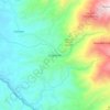 Sopetrán topographic map, elevation, terrain