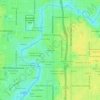 Edwards topographic map, elevation, terrain