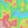 Swallow Cave topographic map, elevation, terrain