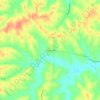 Connersville topographic map, elevation, terrain