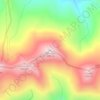 Peña Iján topographic map, elevation, terrain