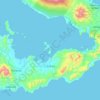 Pulau Sumbawa topographic map, elevation, terrain