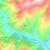 Simikot topographic map, elevation, terrain