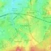 Easthampstead topographic map, elevation, terrain