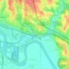 East Ottumwa topographic map, elevation, terrain