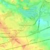 Lowton Common topographic map, elevation, terrain