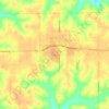 Wayland topographic map, elevation, terrain
