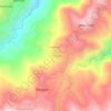 Iczotitla topographic map, elevation, terrain