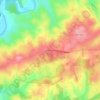 Buffington topographic map, elevation, terrain