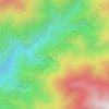Katabi topographic map, elevation, terrain