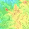 Erial topographic map, elevation, terrain