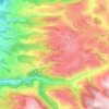 Smar Jbeil topographic map, elevation, terrain