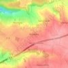 Prévilliers topographic map, elevation, terrain