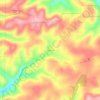 Hebron topographic map, elevation, terrain