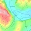 Llyswen topographic map, elevation, terrain