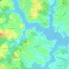Hambleton topographic map, elevation, terrain