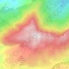 Cim de la Safor topographic map, elevation, terrain