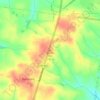 Bethel Hill topographic map, elevation, terrain