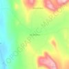 Vale do Paraíso topographic map, elevation, terrain