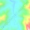TR8 topographic map, elevation, terrain