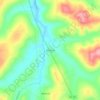 Rio Preto topographic map, elevation, terrain