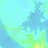 Feuchtgebiet am Lac Mangabe topographic map, elevation, terrain