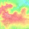 Spanish Trace topographic map, elevation, terrain