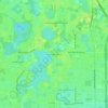 All Bright Shores topographic map, elevation, terrain