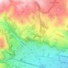 Mollococha topographic map, elevation, terrain