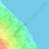 Pointe du Champ Borne topographic map, elevation, terrain