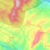 Kuriankandam topographic map, elevation, terrain