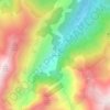 Bouychet topographic map, elevation, terrain