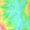 Cincu topographic map, elevation, terrain