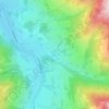 Oberaurach topographic map, elevation, terrain