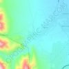 Los Troncones topographic map, elevation, terrain