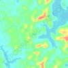 Cenor topographic map, elevation, terrain