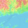 Seal Rocks topographic map, elevation, terrain