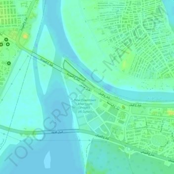 Public Park (free) topographic map, elevation, terrain